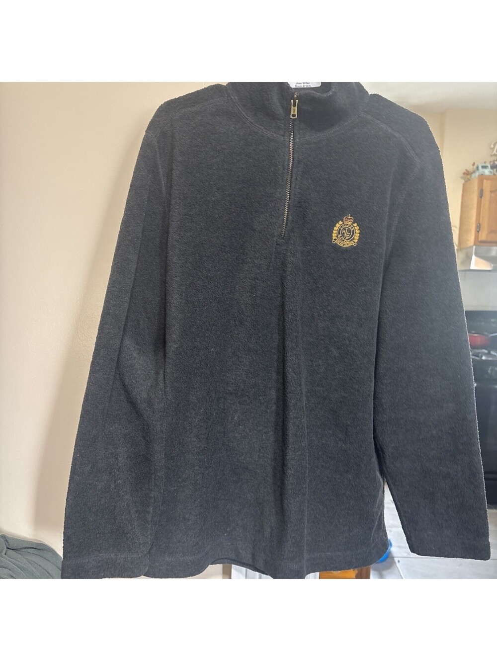 Polo Ralph Lauren Team USA Women's Fleece Quarter Zip Sweatshirt Size M Gray